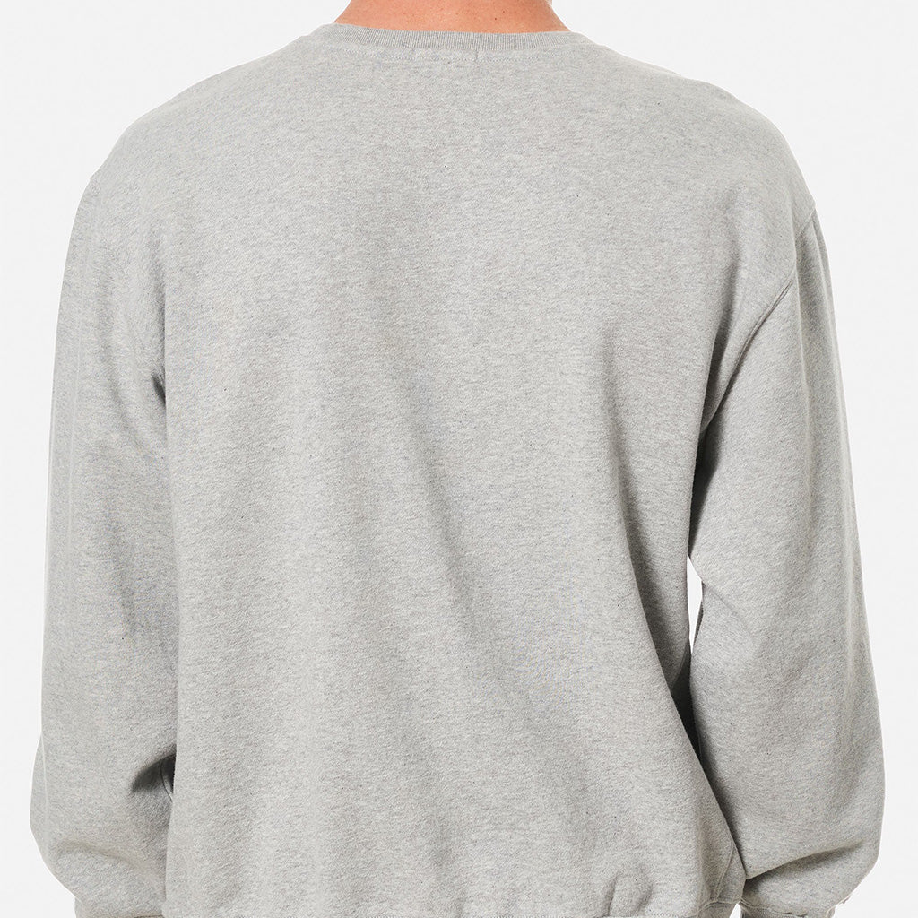 Katin Embroidered Crew Fleece - Heather Gray
