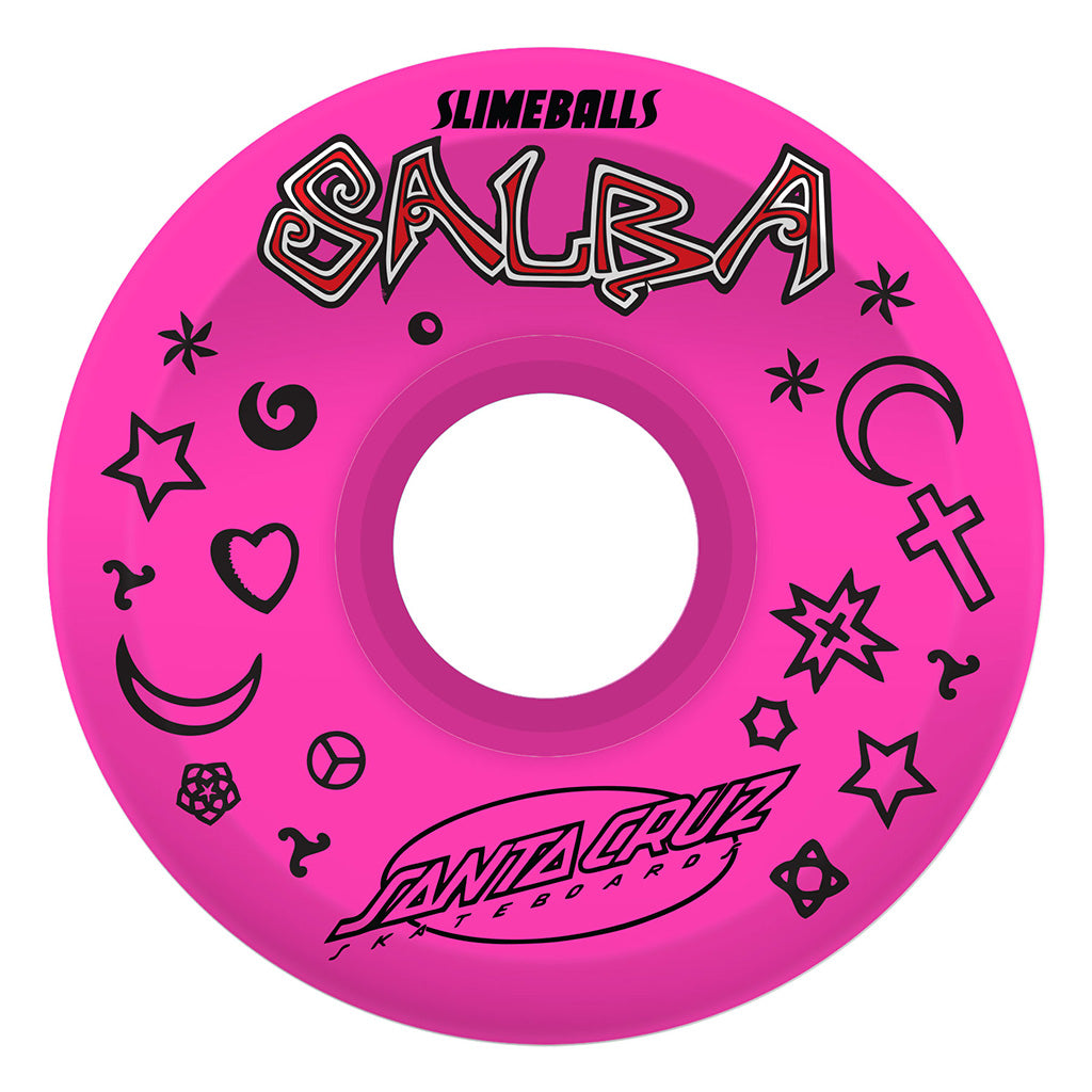 60mm Salba Witch Doctor Reissue OG Slime Pink 78a Slime Balls Wheels