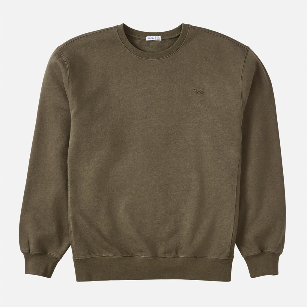Katin Embroidered Crew Fleece - Shadow