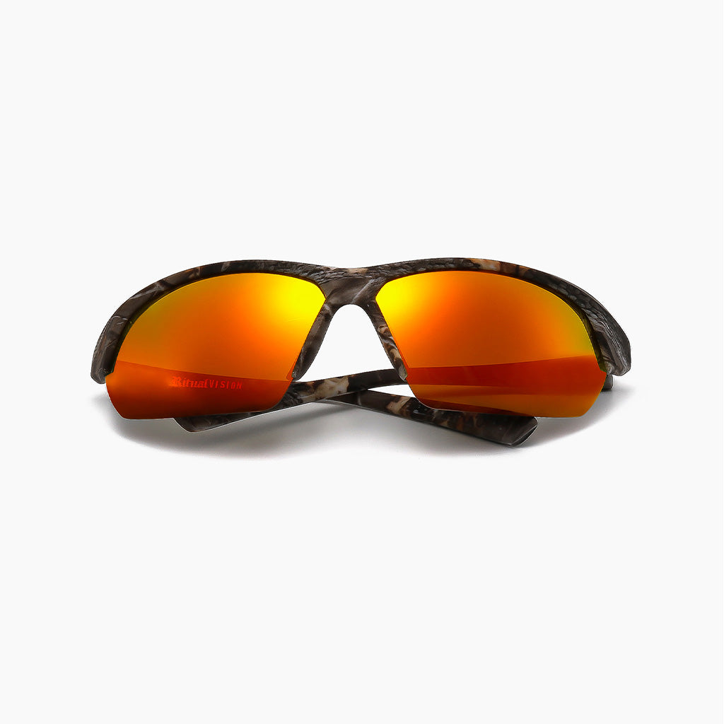 Ritual Vision Sunglasses Break & Enter - Combat / Orange Reflective Polarized