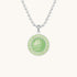 Saint Christopher Small Medal - Emerald/Cactus - Seaside Surf Shop 