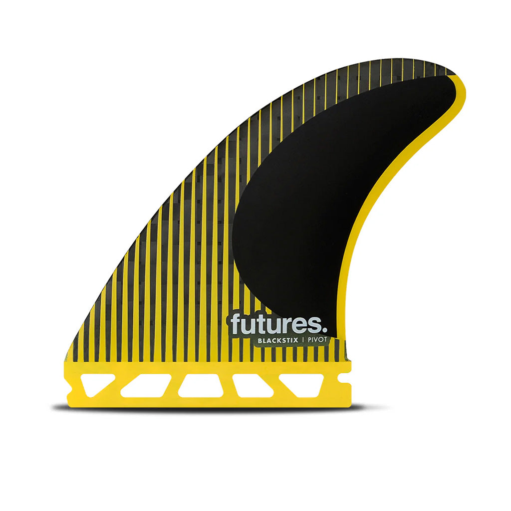 Futures Fins - P8 Blackstix Thruster Fin Set - Yellow
