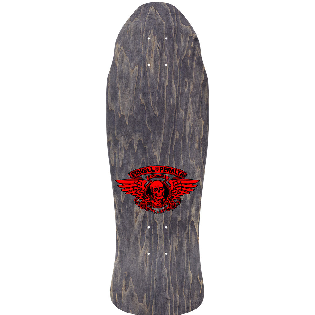 Powell Peralta Steve Caballero Street Reissue Skateboard Deck Black/Gold Foil - 9.625 x 29.75