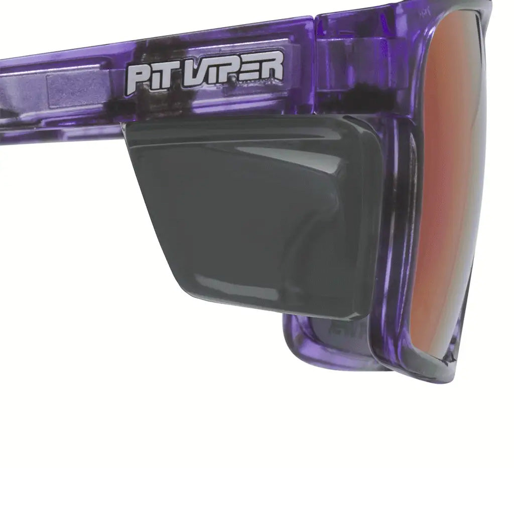 Pit Viper Sunglasses - The Shelldon Revlock - Z87+ Pink Purple