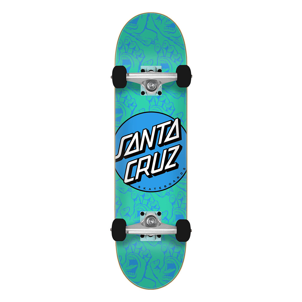 Other Dot Hands Mini 7.75in x 30.00in Santa Cruz Skateboard Complete