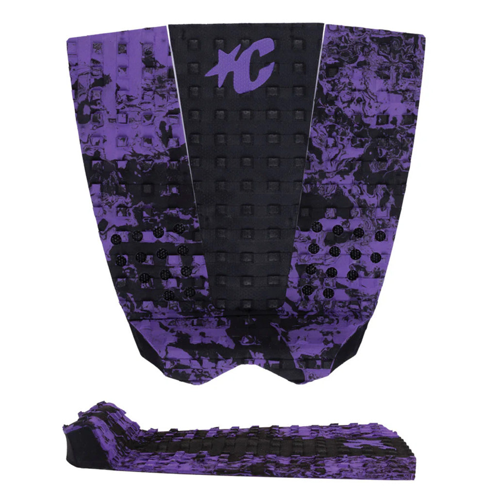 Creatures Italo Ferreira Lite Eco Pure Traction Pad - Punk Purple Swirl Black