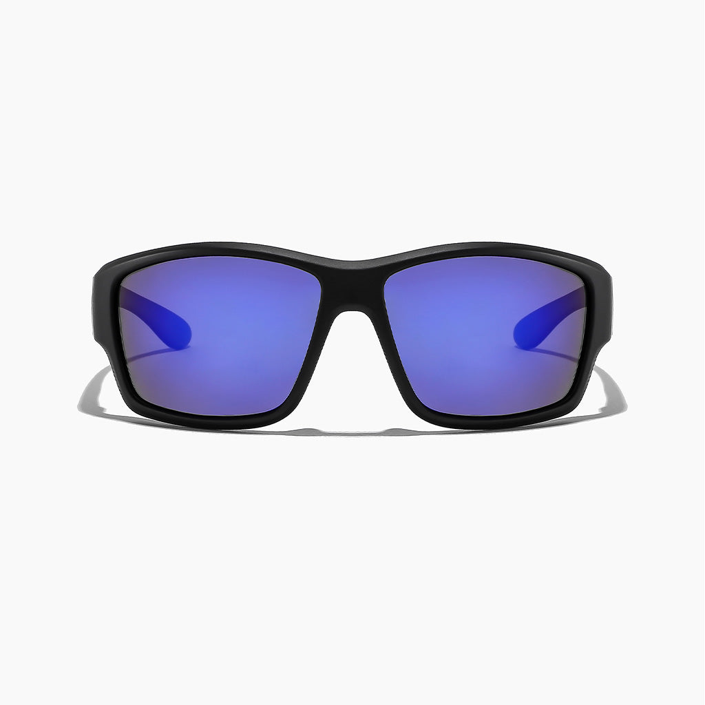 Ritual Vision Sunglasses The Decline - Matte Black/Blue Reflective Polarized
