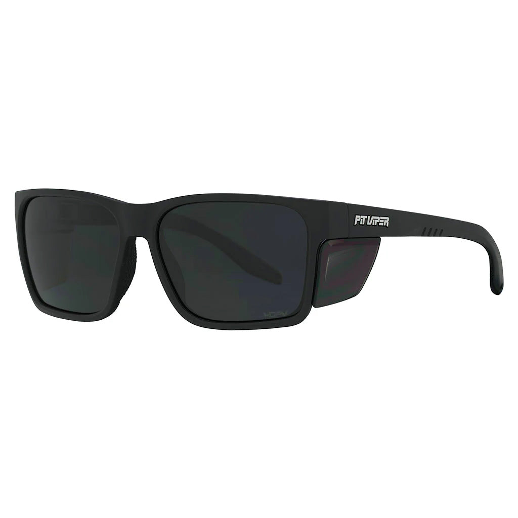 Pit Viper Sunglasses - The Exec Revlock - Z87+ HDPV Polarized Smoke