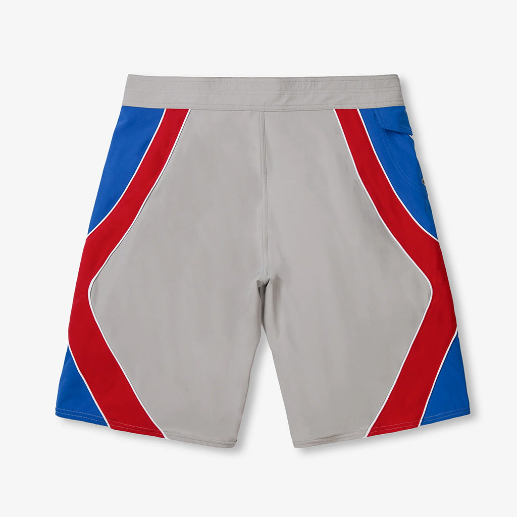 Y2K Reissue Series Banner Surf Trunk - Gray