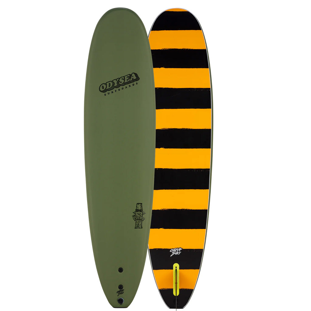 Catch Surf Surfboards - Odysea 7-6 Plank - Single Fin- Military Green 26