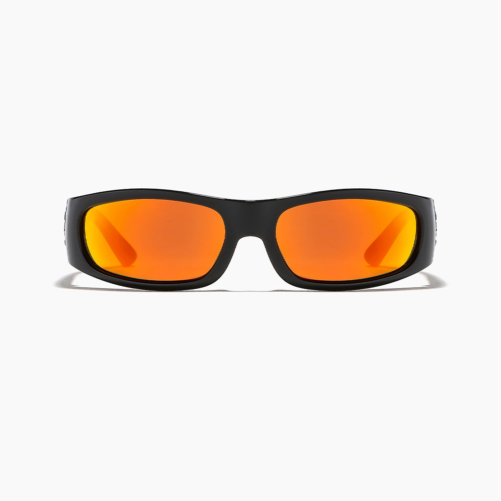 Ritual Vision Sunglasses Parasite - Black/Orange Reflective Polarized