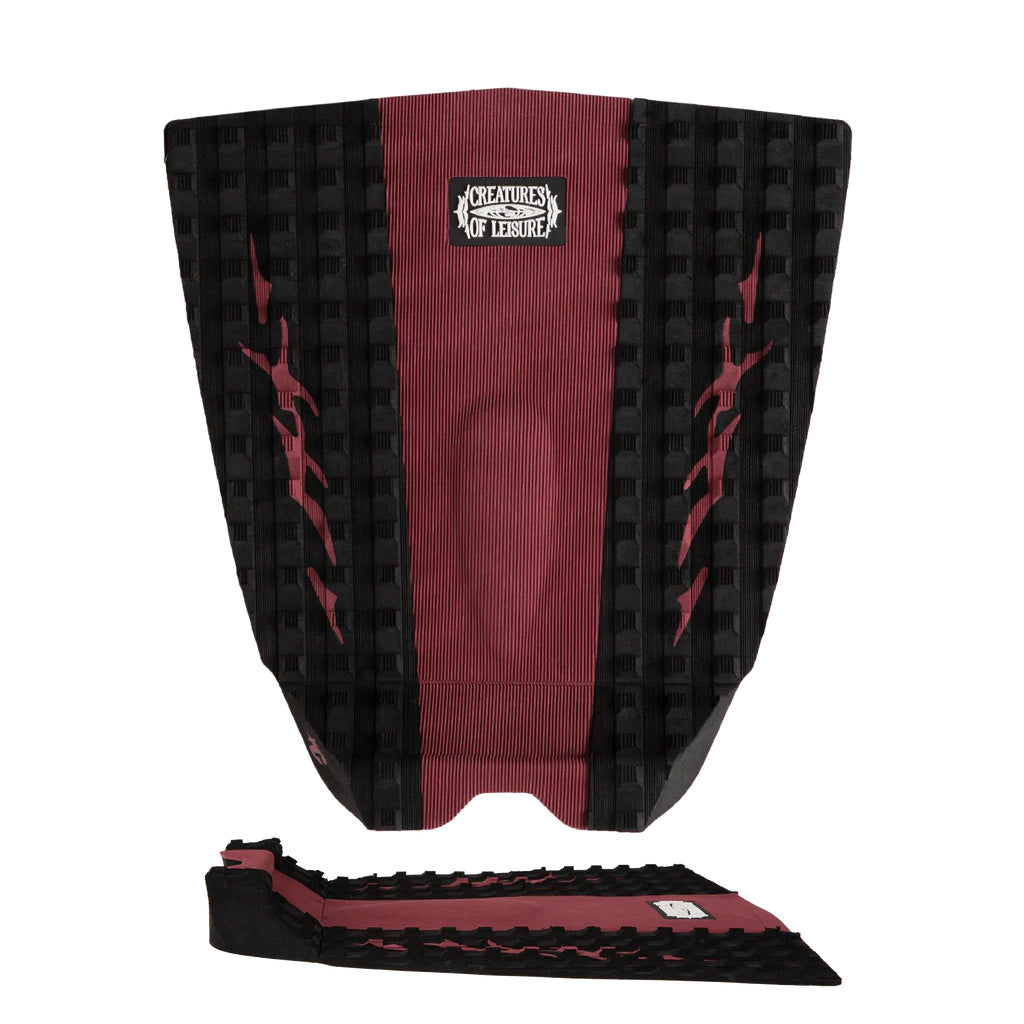 Creatures Punish III Traction Pad - Dark Rose Black
