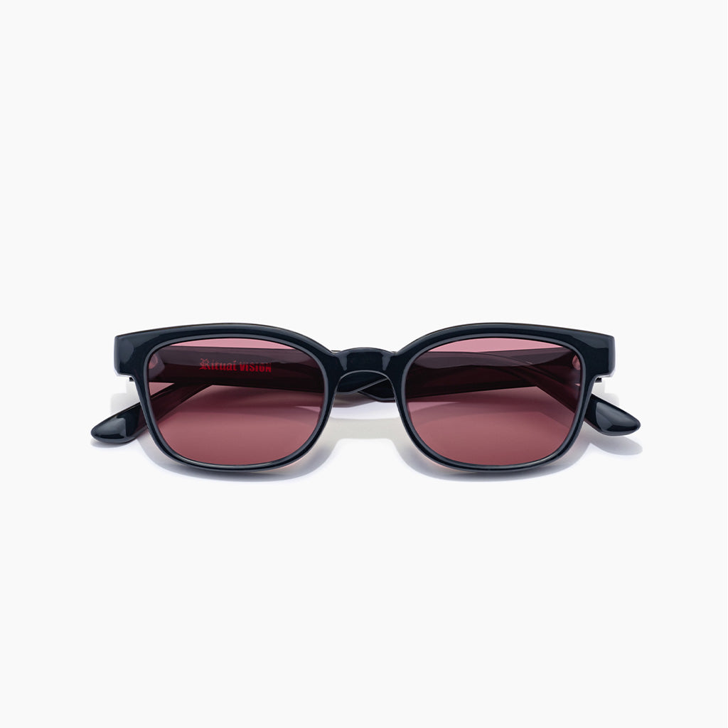 Ritual Vision Sunglasses Endorphin - Polished Black/Rust Polarized