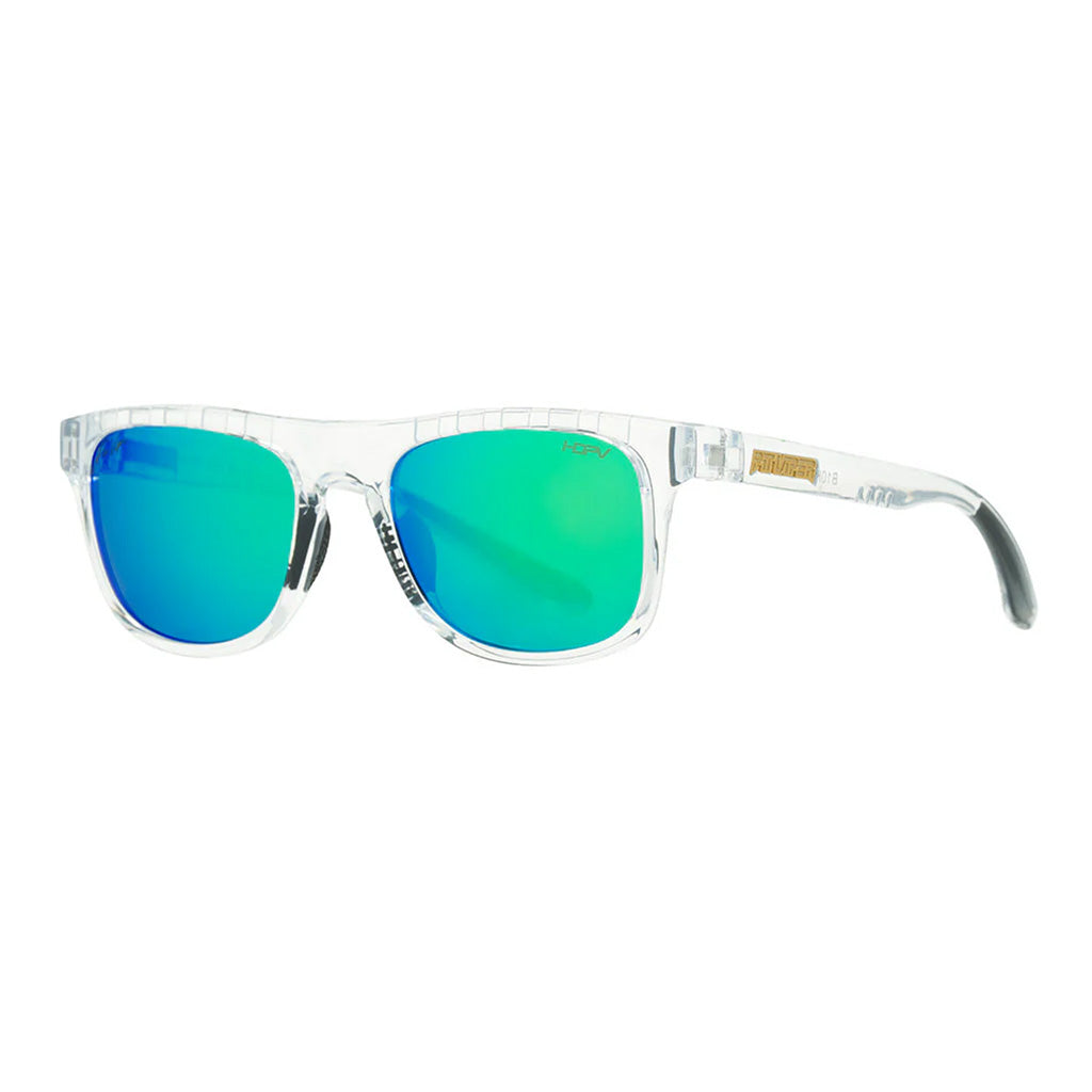 Pit Viper Sunglasses - The Bio Clear Highball - HDPV Polarized Green