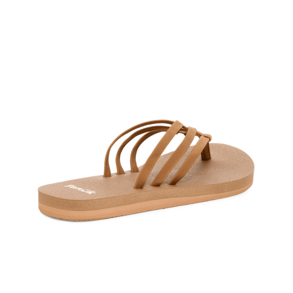 Sanuk Sandals Womens Yoga Sandy II - Tobacco Brown