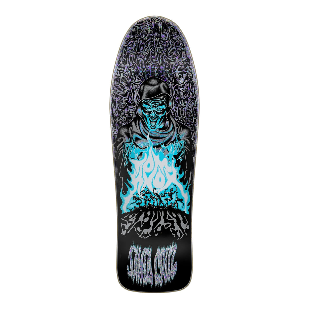 Santa Cruz Skateboards Knox Firepit Reissue Skateboard Deck - 10.07" x 31.27"
