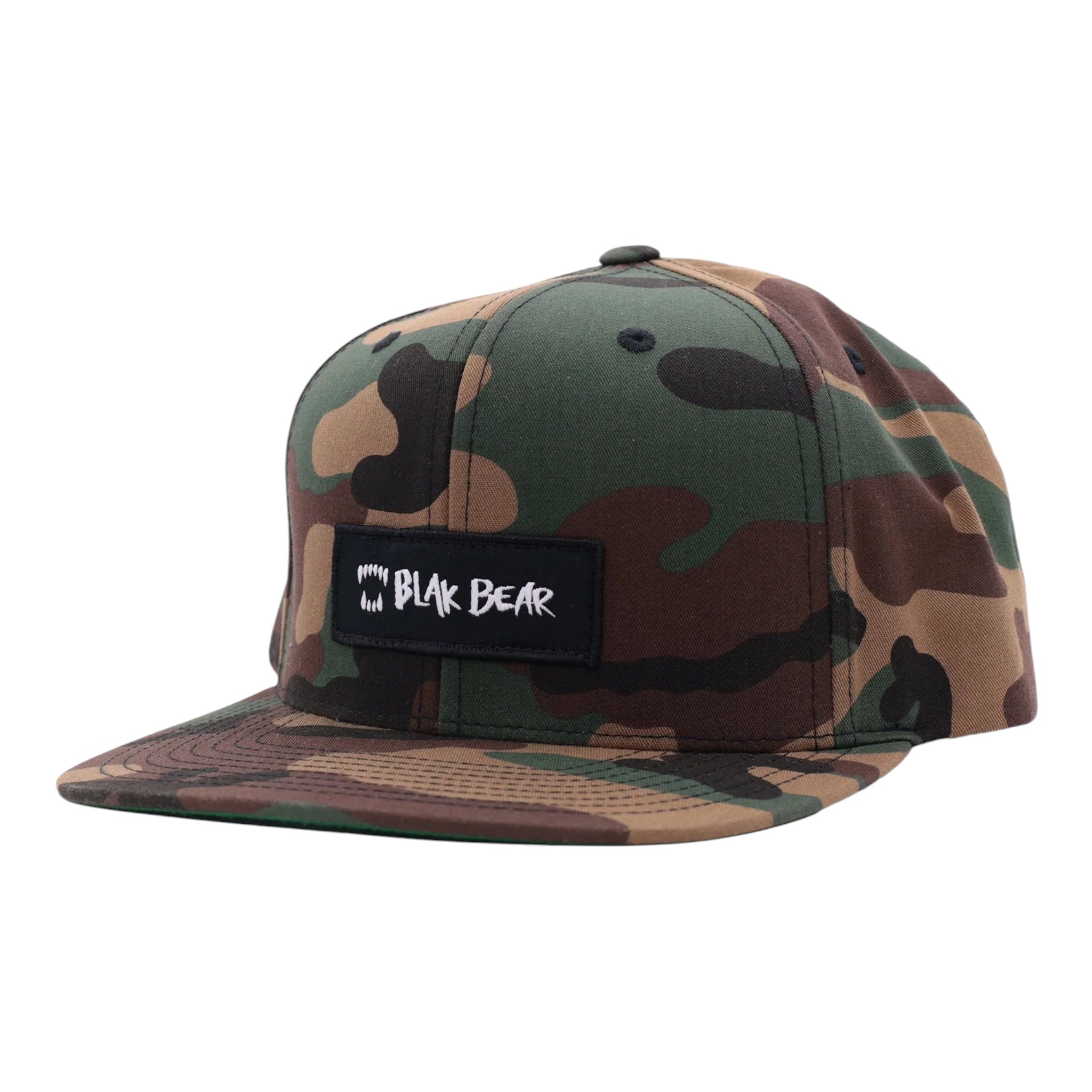 Blak Bear Surf Club Icon Snapback Hat - Jungle