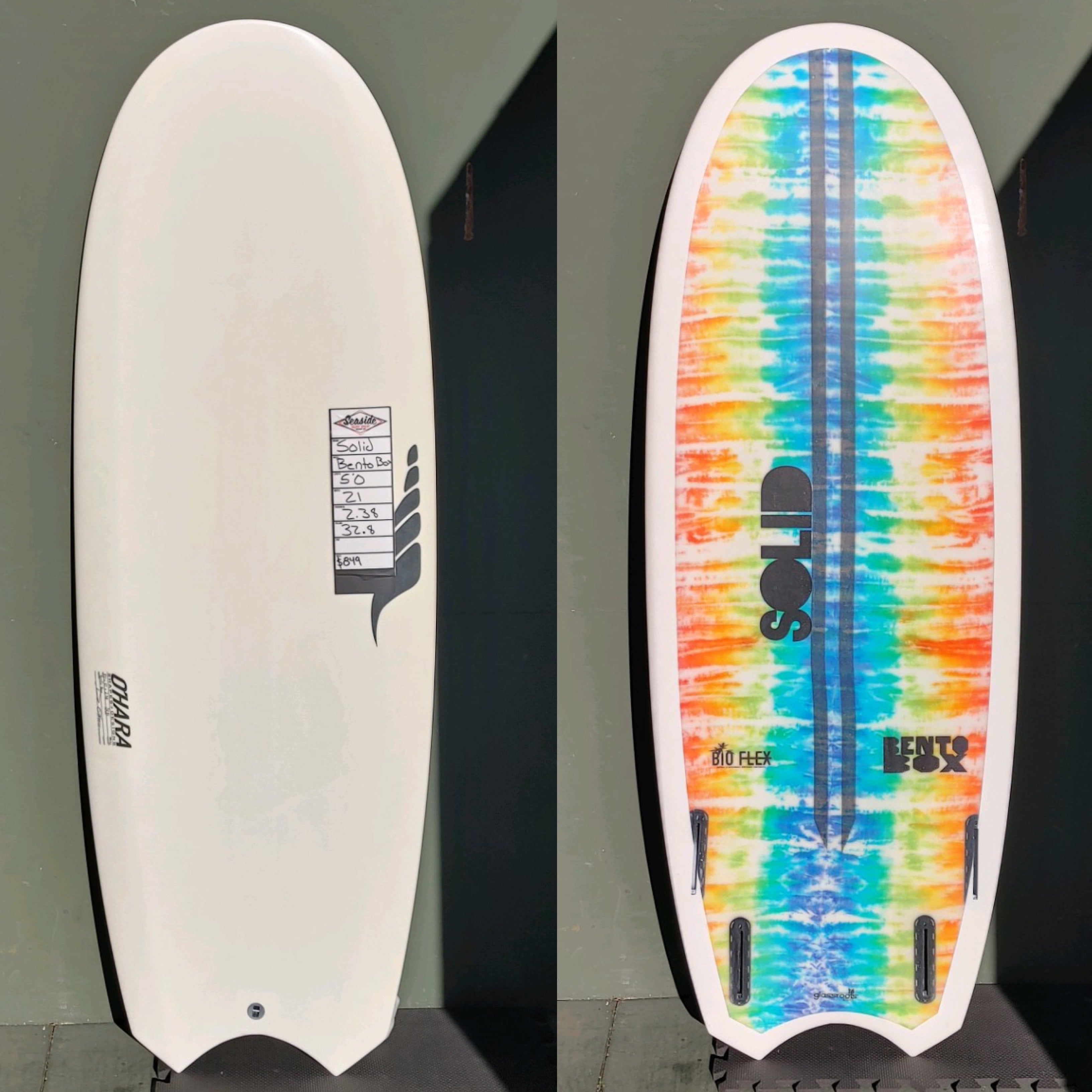 Solid Surfboards - 5'0" Bento Box Surfboard - Seaside Surf Shop