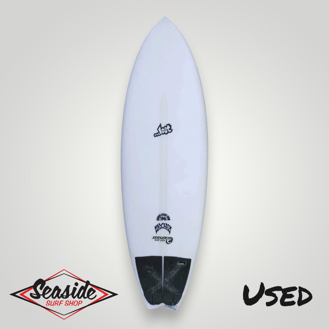 USED Lost Surfboards - 5’3" Round Nose Fish 96 Lightspeed Surfboard