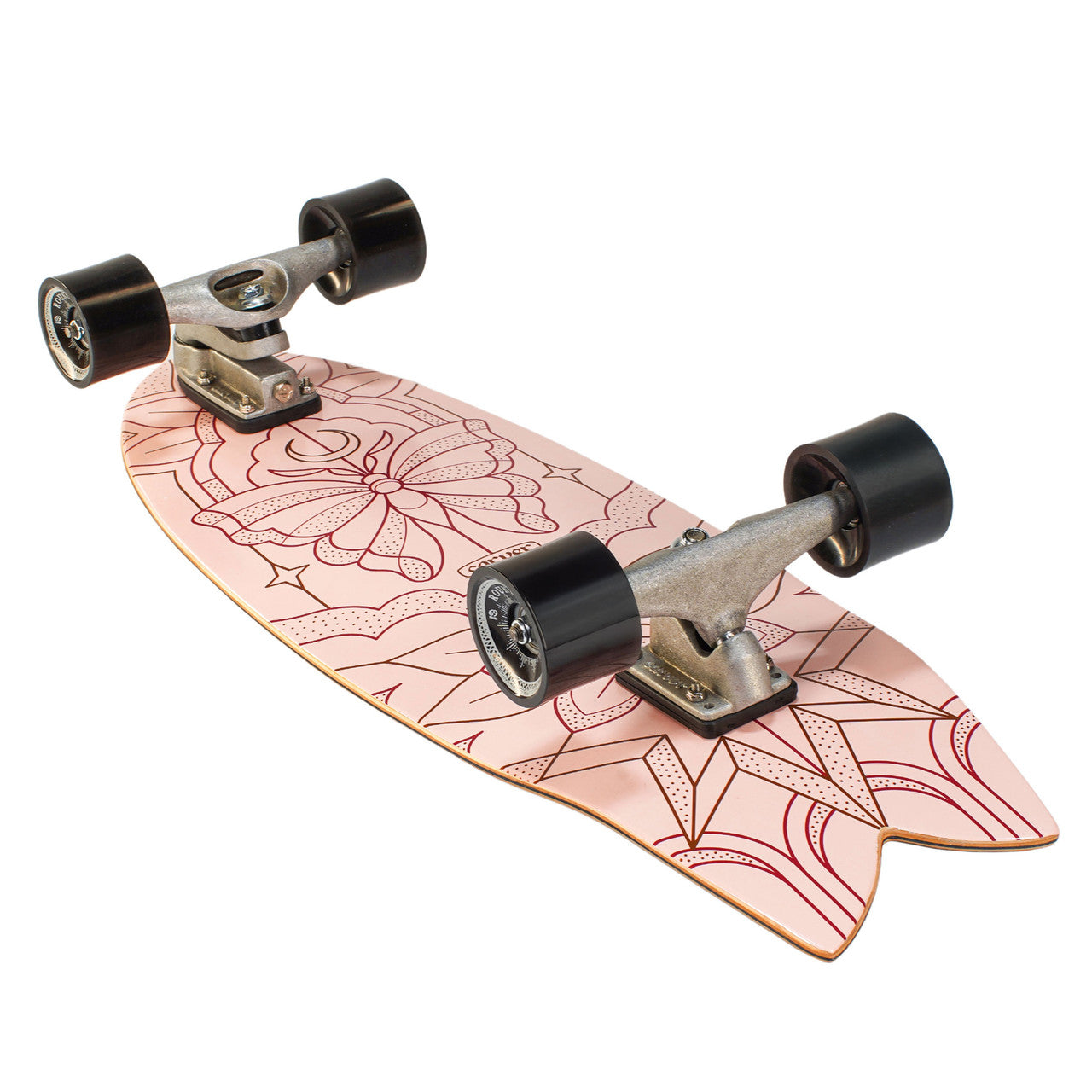 Carver Skateboards Mariposa Surfskate Complete C7 Raw - 29.25"