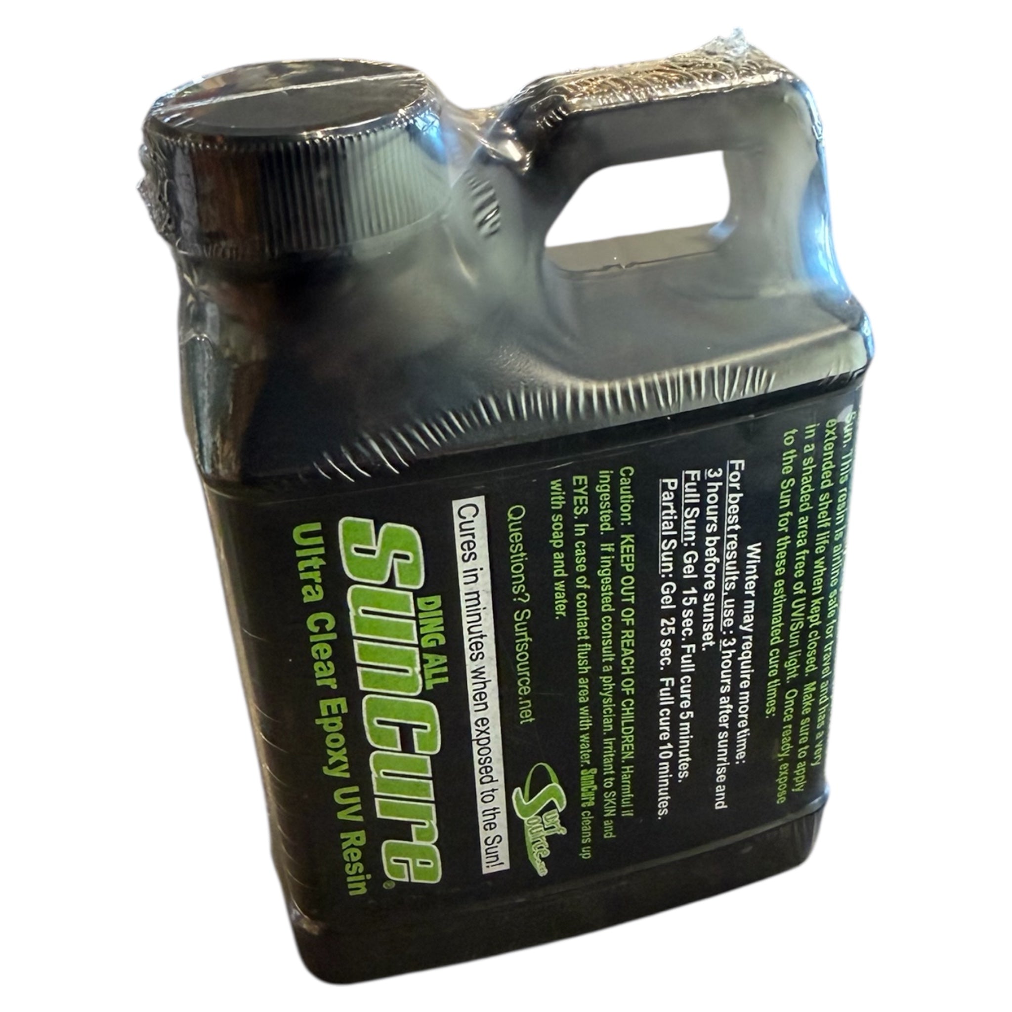 Ding All Sun Cure Epoxy Resin 8oz – UV Cure Surfboard Repair Resin for Poly & Epoxy Boards