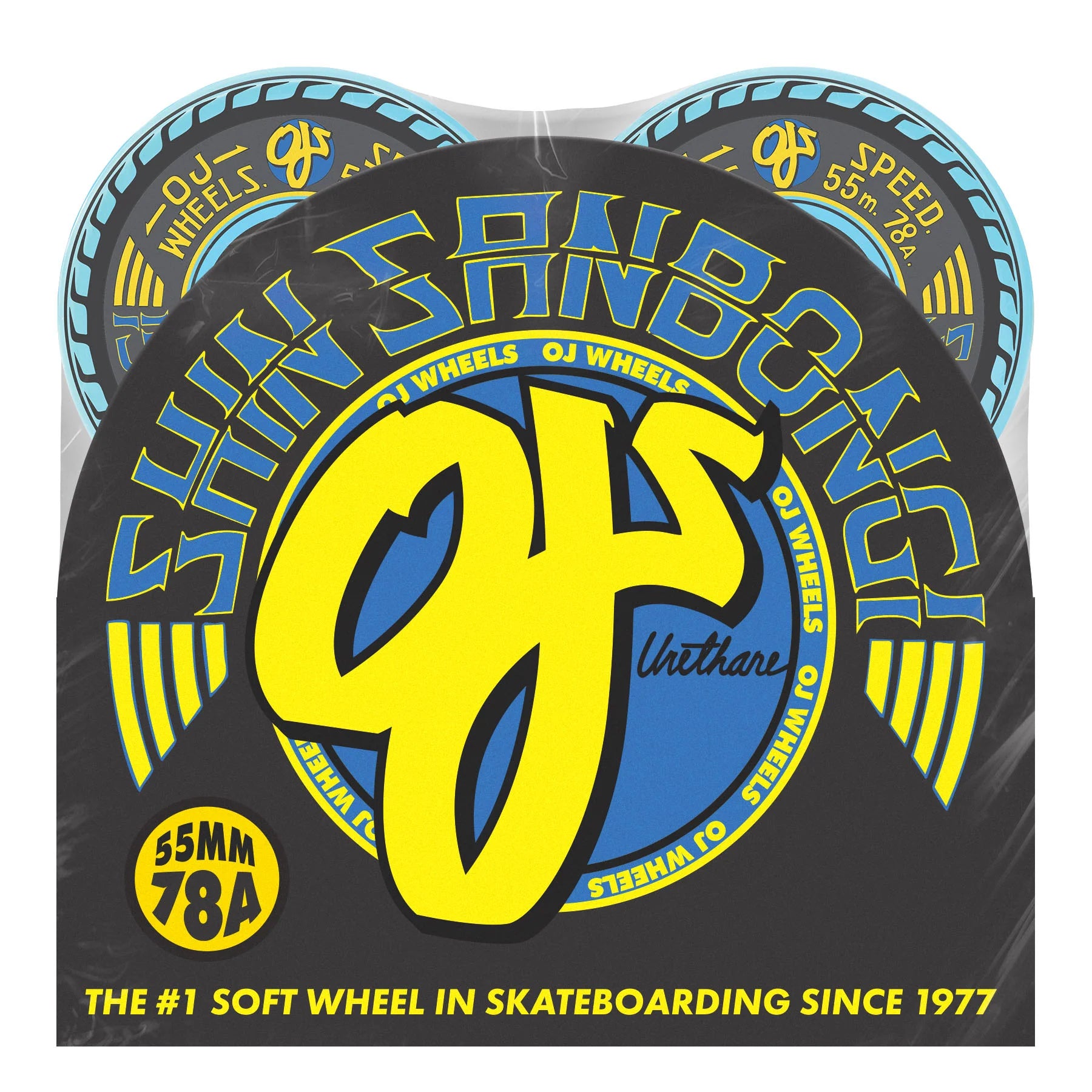 OJ 55mm Shin Sanbongi Mini Super Juice 78a Skateboard Wheels