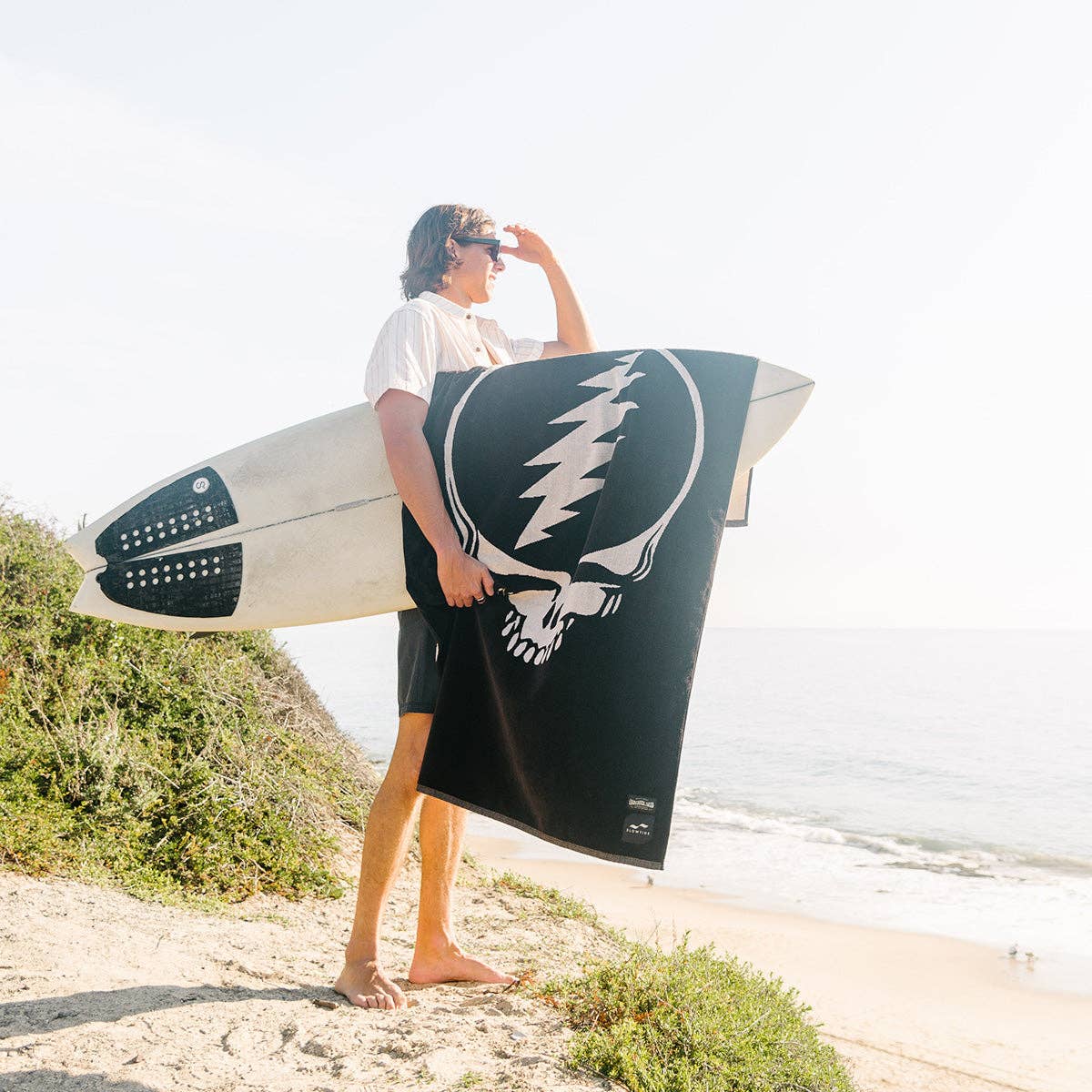 Grateful Shred Woven Towel | Grateful Dead x Slowtide
