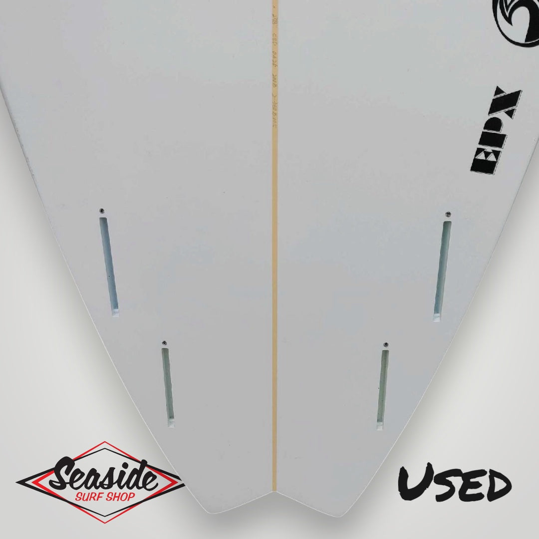 USED Seaside Surf Shop Quad Fish Surfboard - 6&