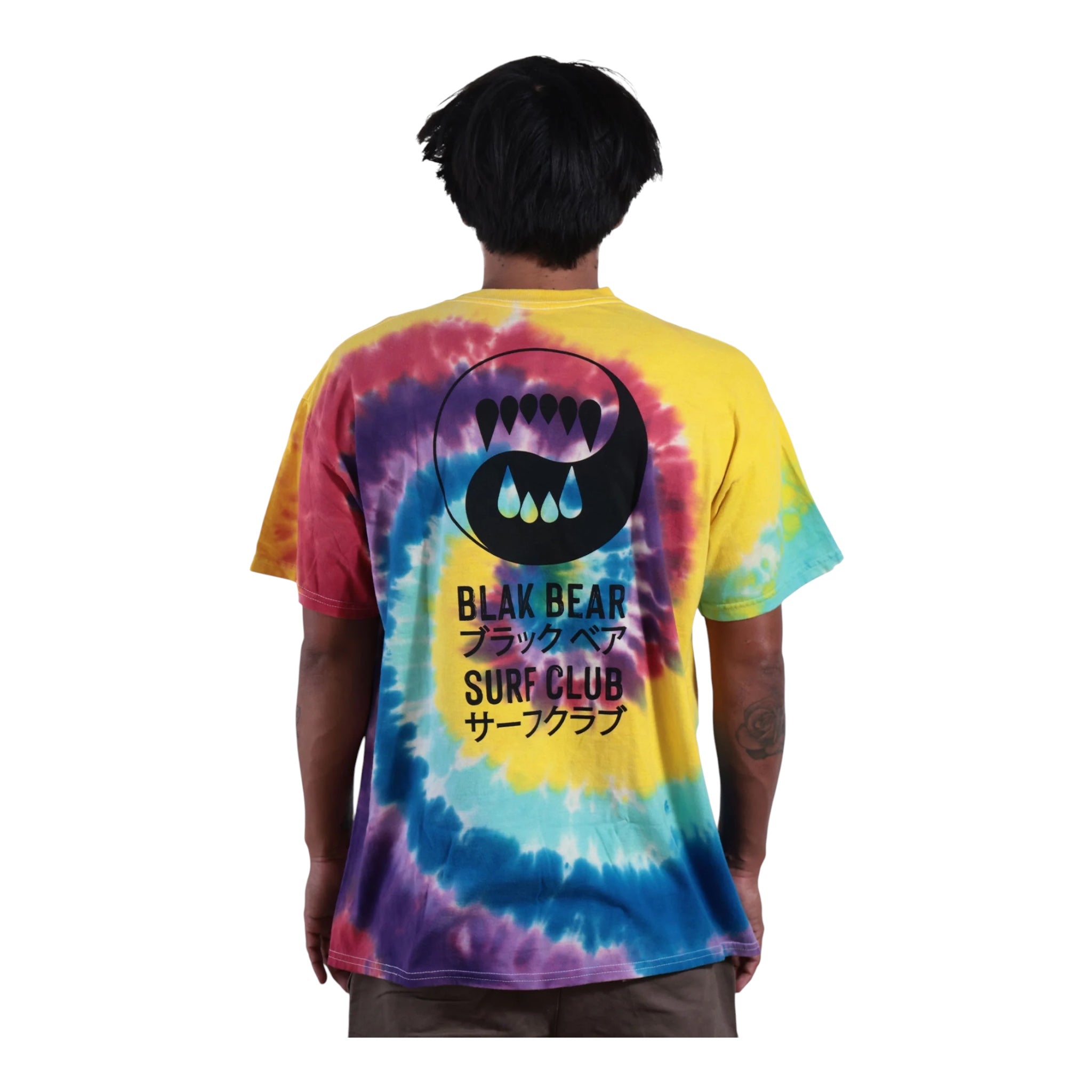 Blak Bear Club Japan Surf Club Tee - Tie Dye