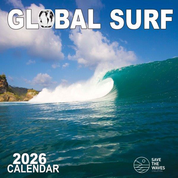 Global Surf Save the Waves Coalition 2026 Surfing Calendar