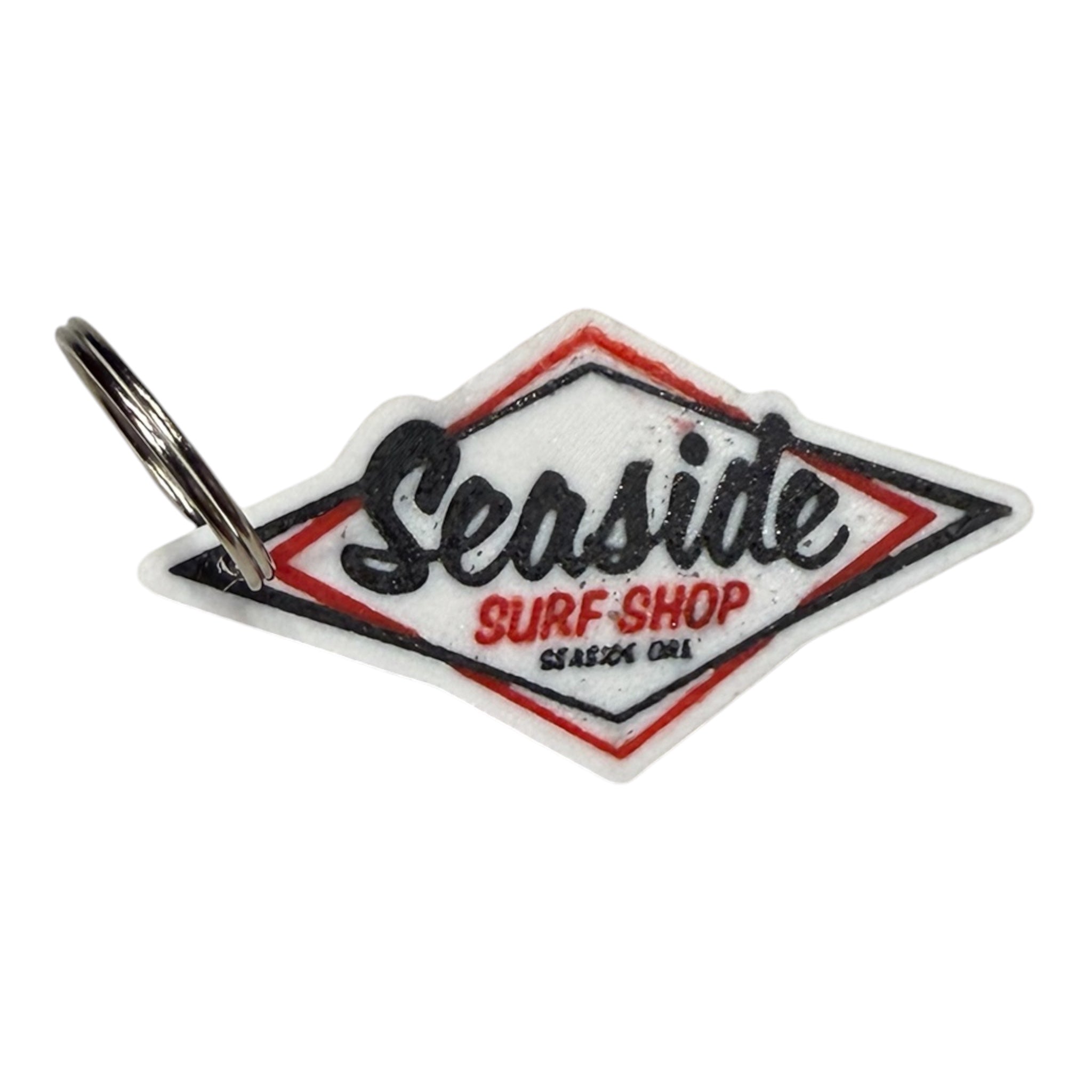 Seaside Surf Diamond Logo Keychain