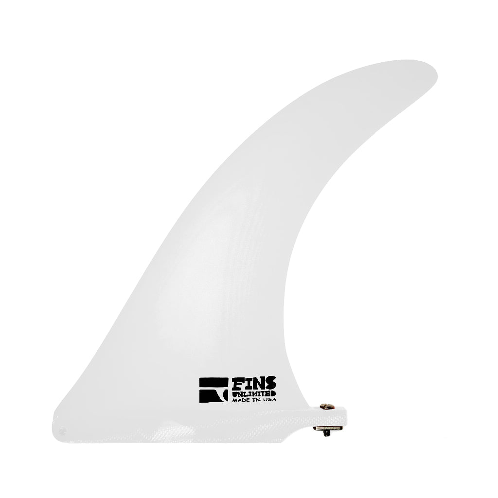 Fins Unlimited Alpha Flex Performance Fin - White 8.0"