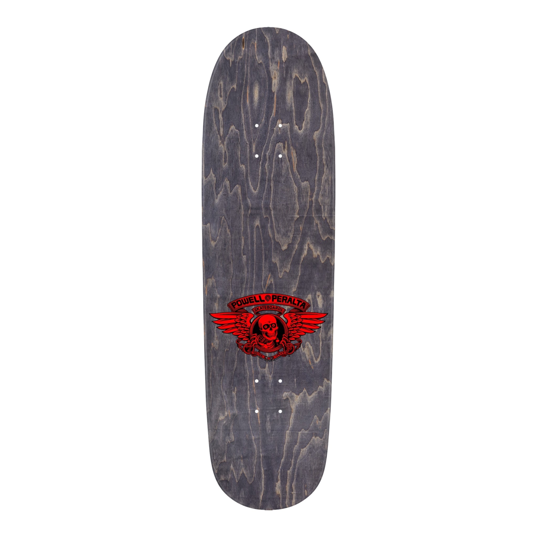 Powell Peralta Hot Rod Flames Reissue Skateboard Deck Light Blue Foil - 9.375 x 33.875