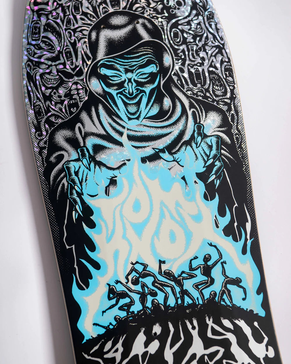 Santa Cruz Skateboards Knox Firepit Reissue Skateboard Deck - 10.07" x 31.27"