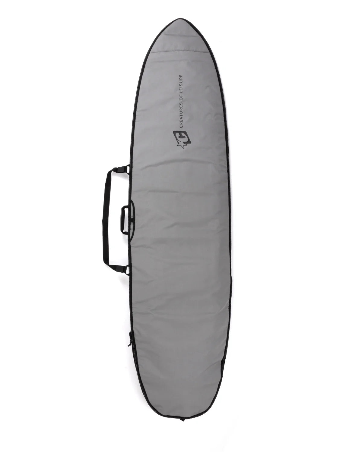 Creatures of Leisure Icon Lite Fish Surfboard Bag - Silver/Black