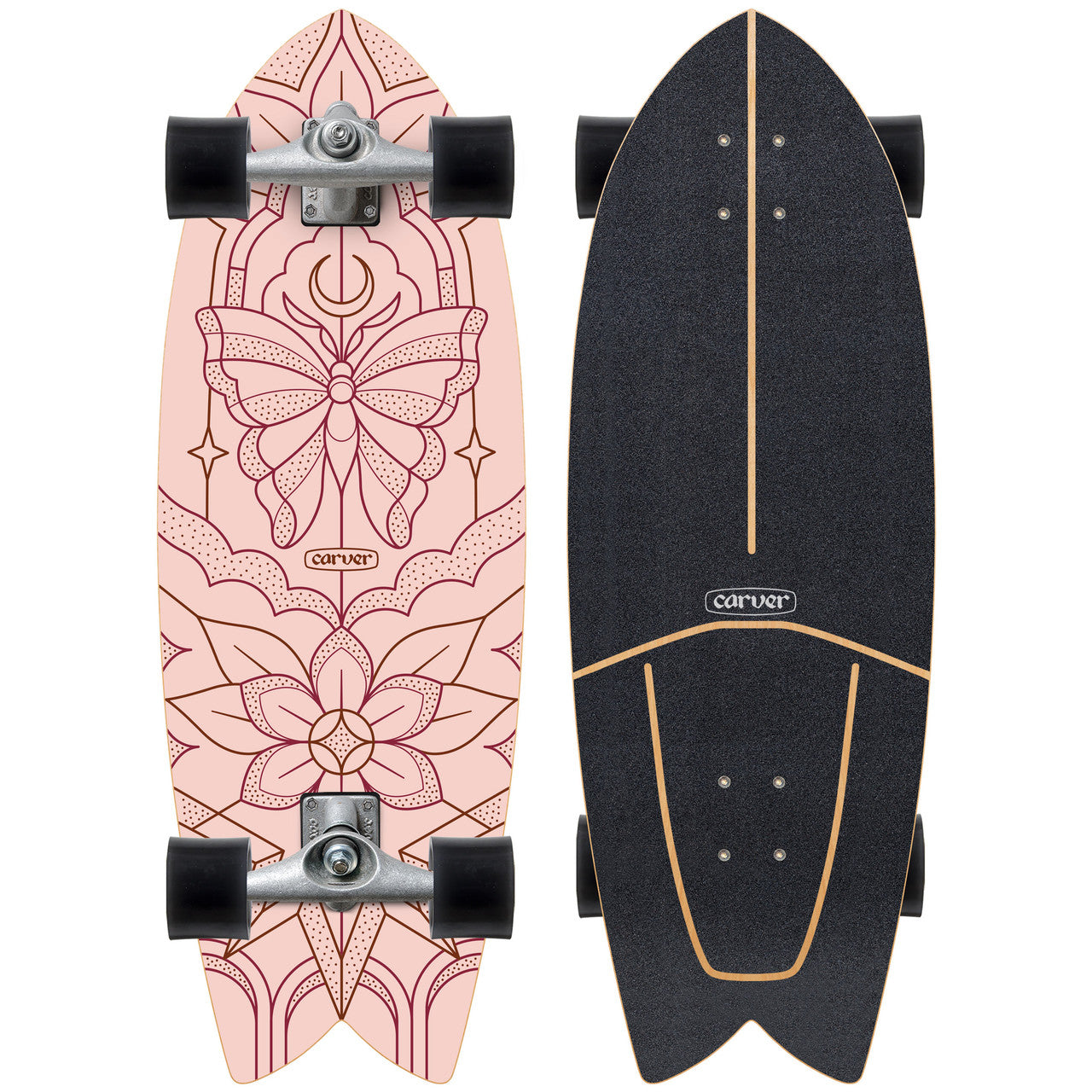 Carver Skateboards Mariposa Surfskate Complete CX Raw - 29.25"