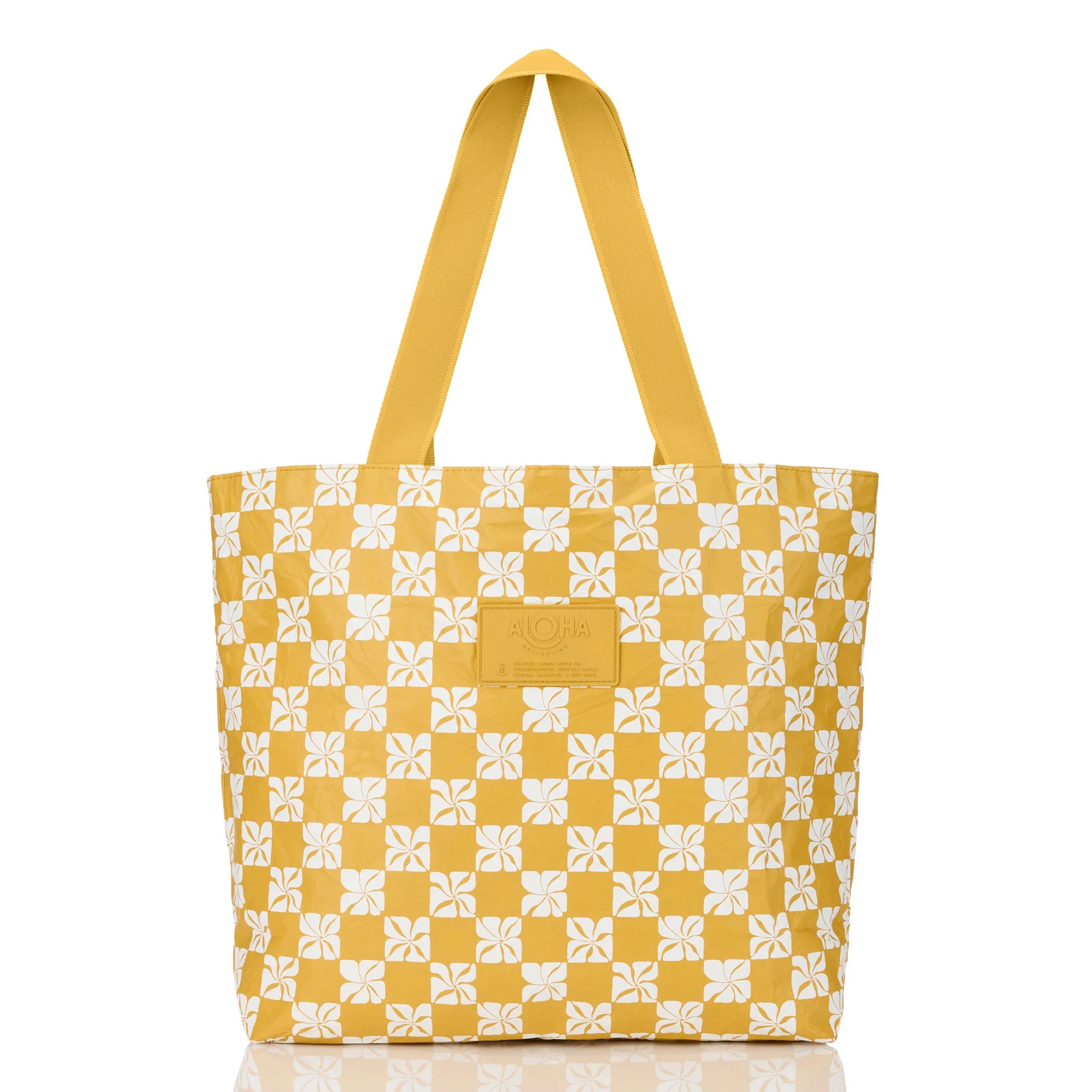 Aloha Collection Pua Check Day Tripper - Hot Mustard