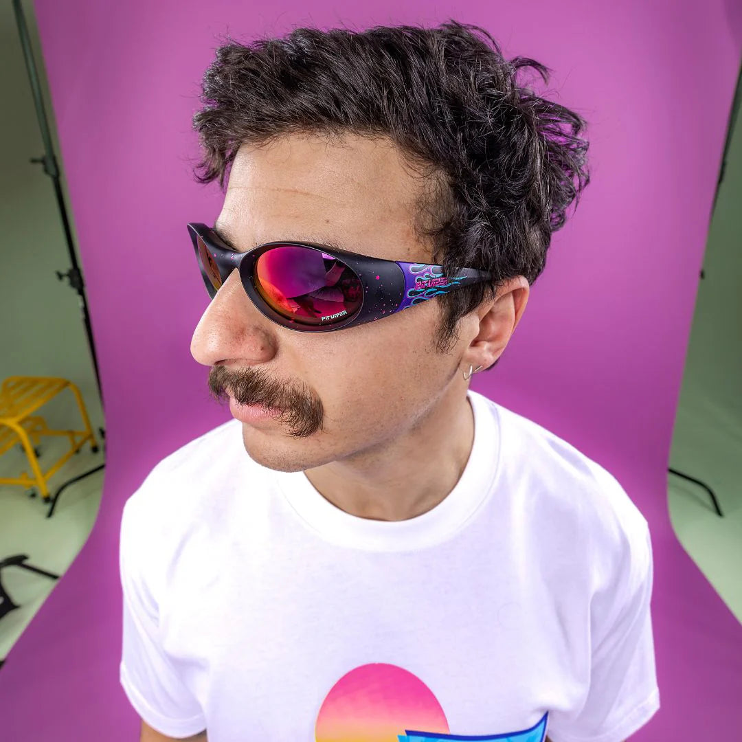 Pit Viper Sunglasses - The Ignition Slammer - Purple Revolution/Smoke
