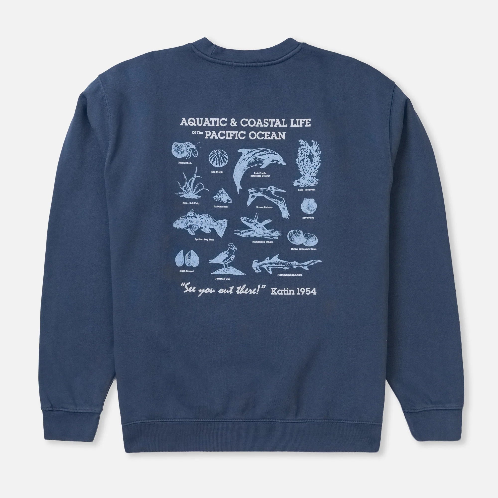 Katin Conservation Crew Fleece - Midnight Tide