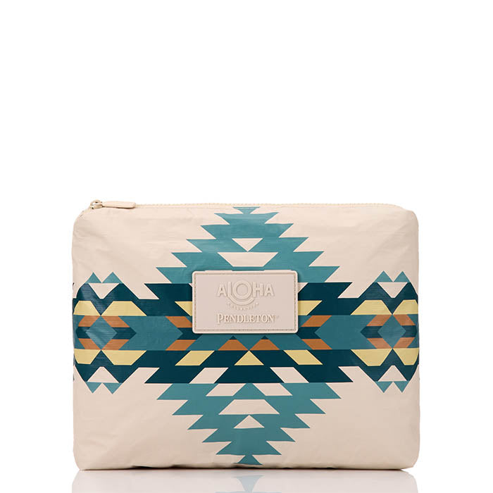Aloha Collection - Rancho Arroyo Mid Pouch - Tide/Sandstone