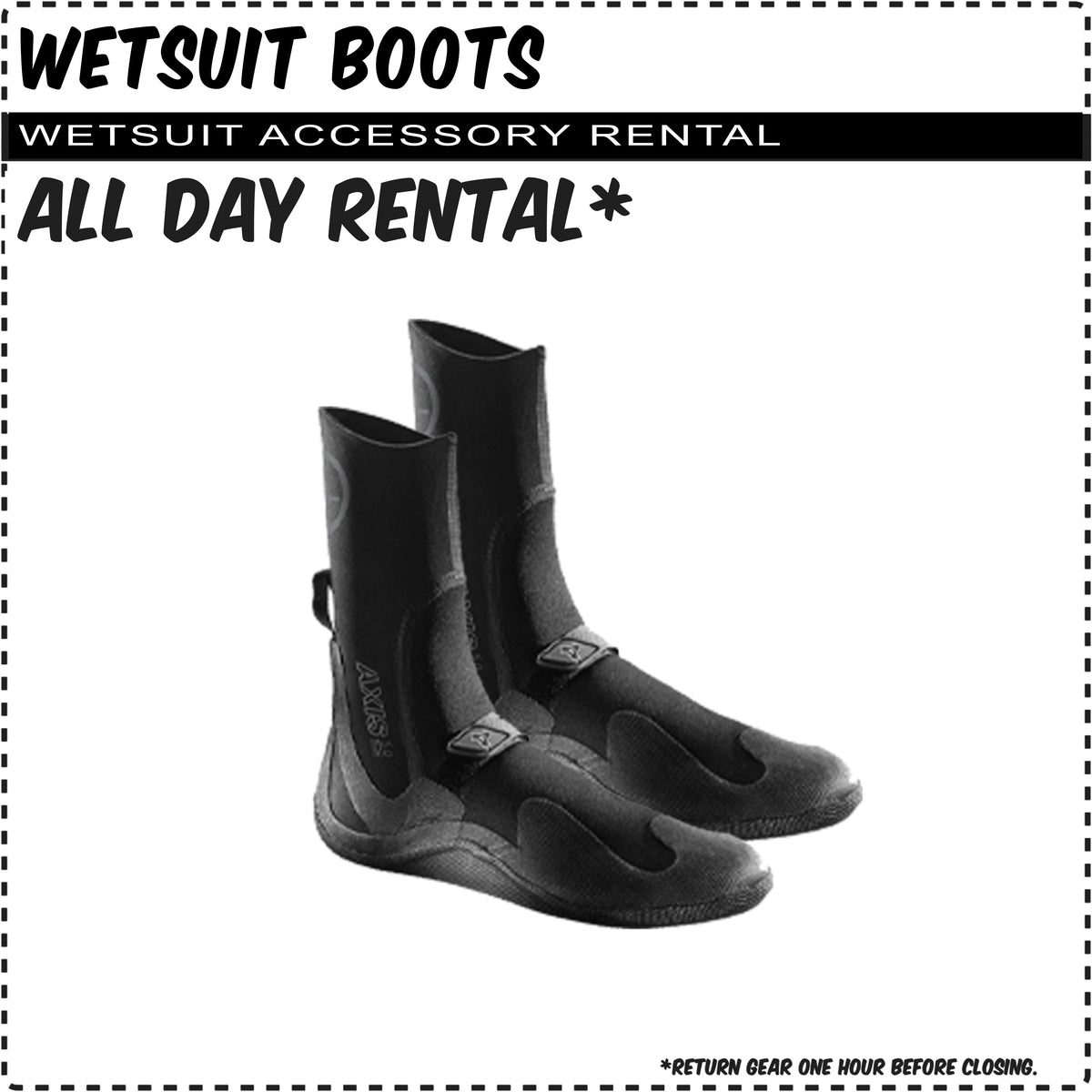 Wetsuit Boots Accessory Rentals