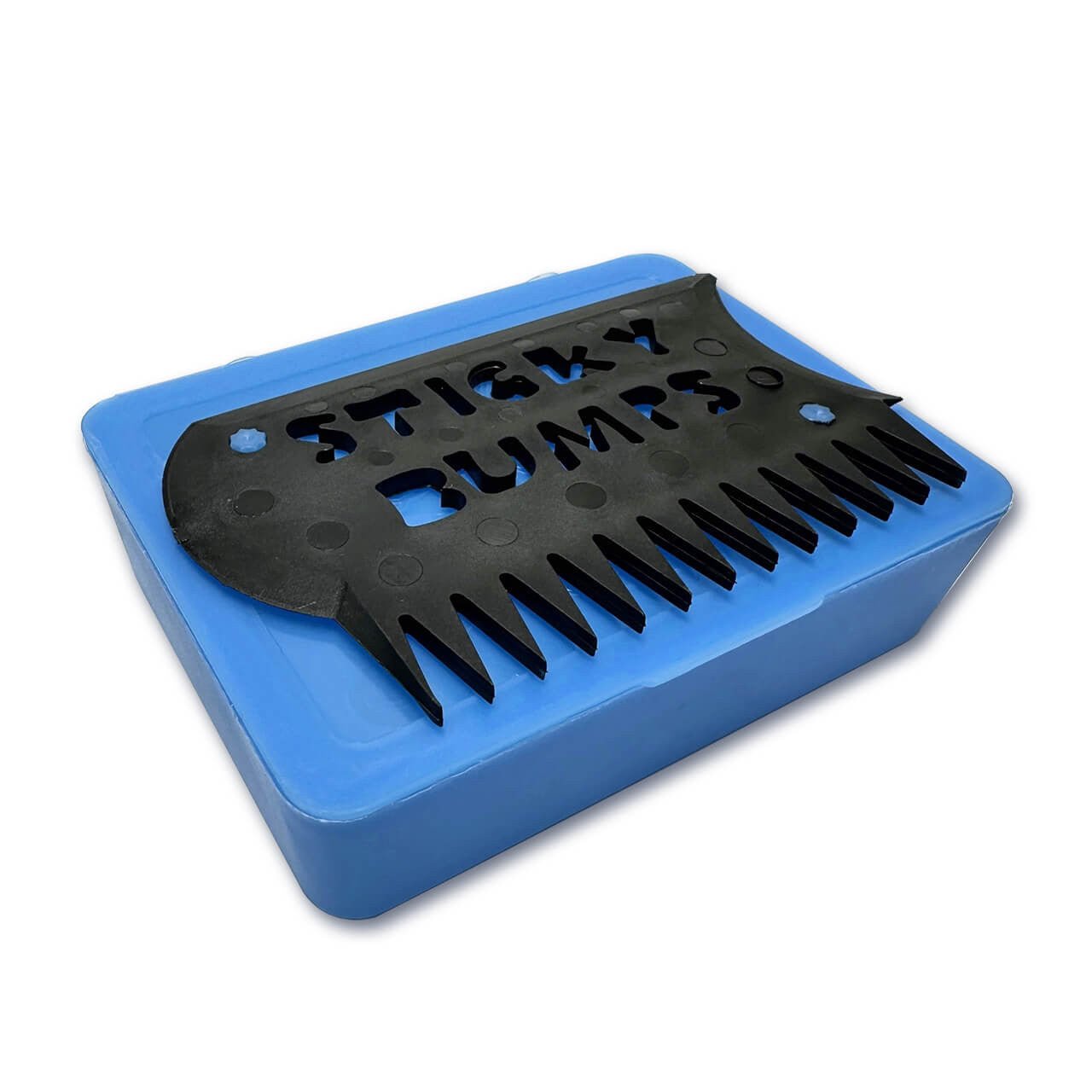 Sticky Bump Wax Storage Box + Comb & Scraper
