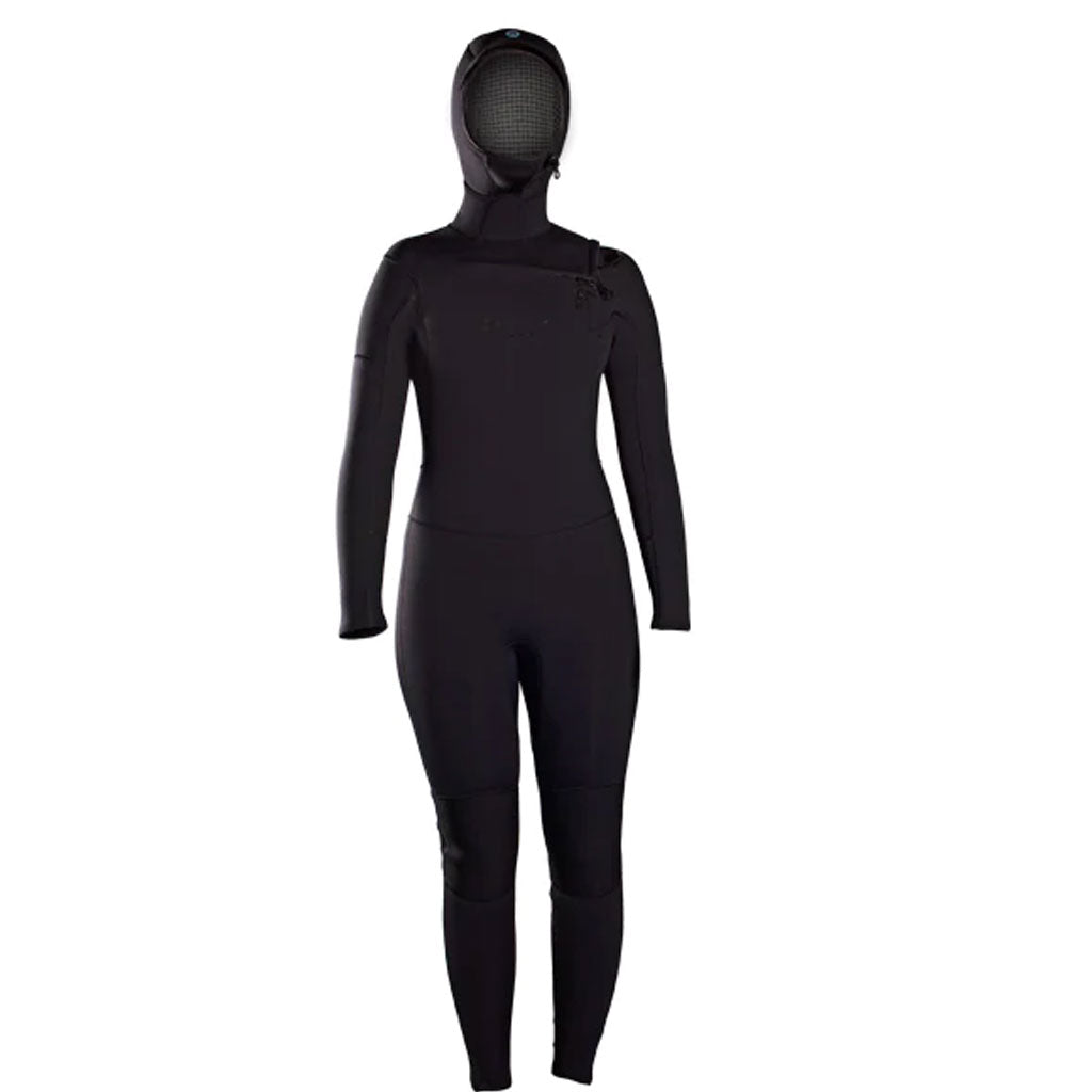 Adelio Womens 5/4 Brinkley Hooded Fullsuit - Black
