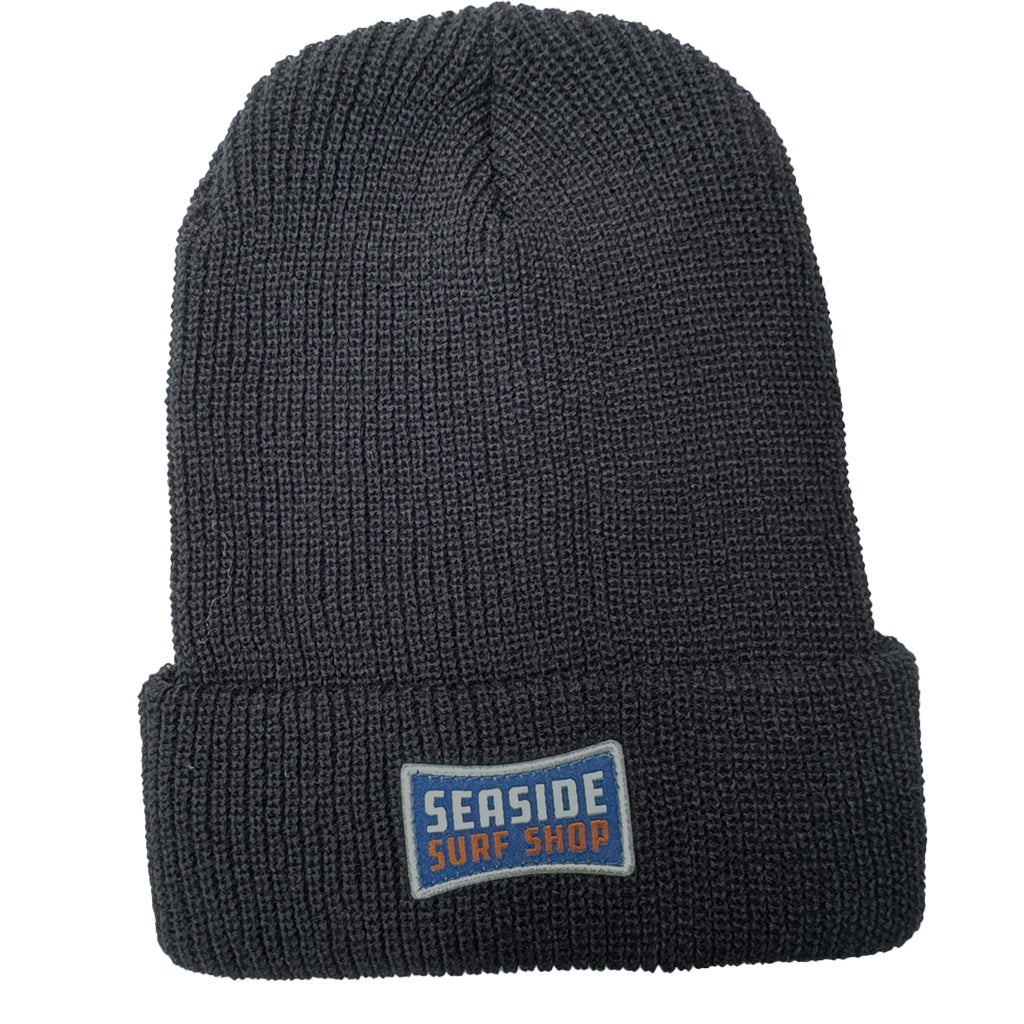 Seaside Surf Shop Dawn Patrol Beanie - Black