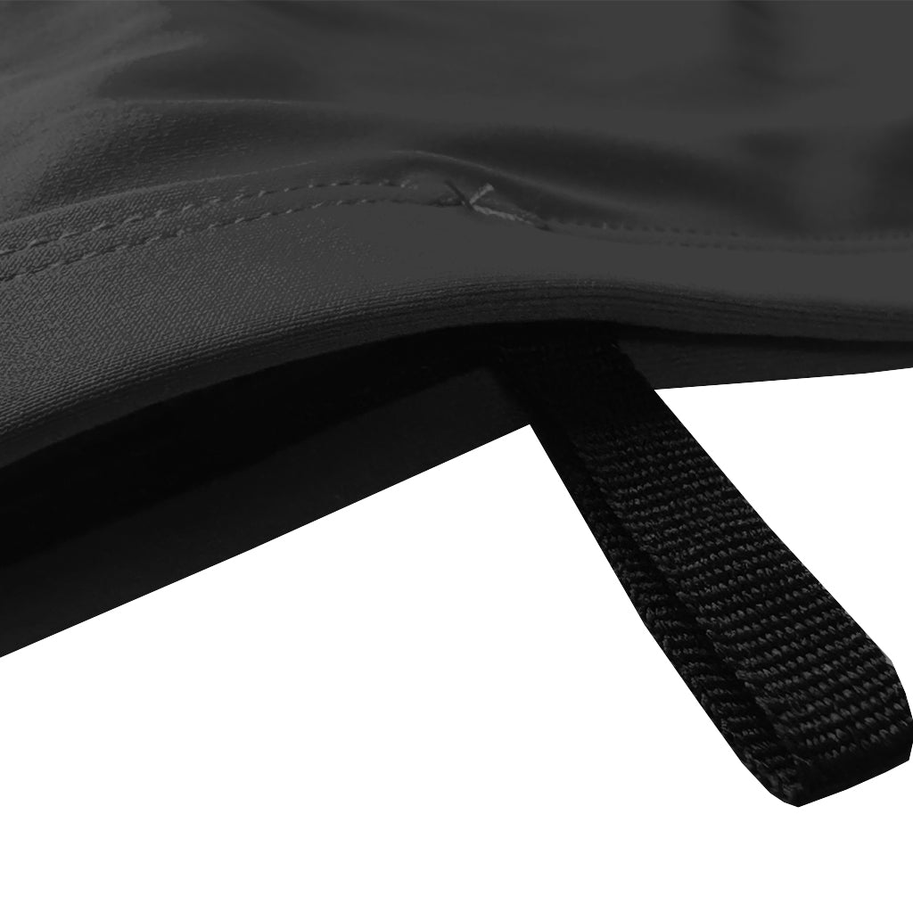 Seaside Surf Premium Stretch S/S UV Rashguard - Black