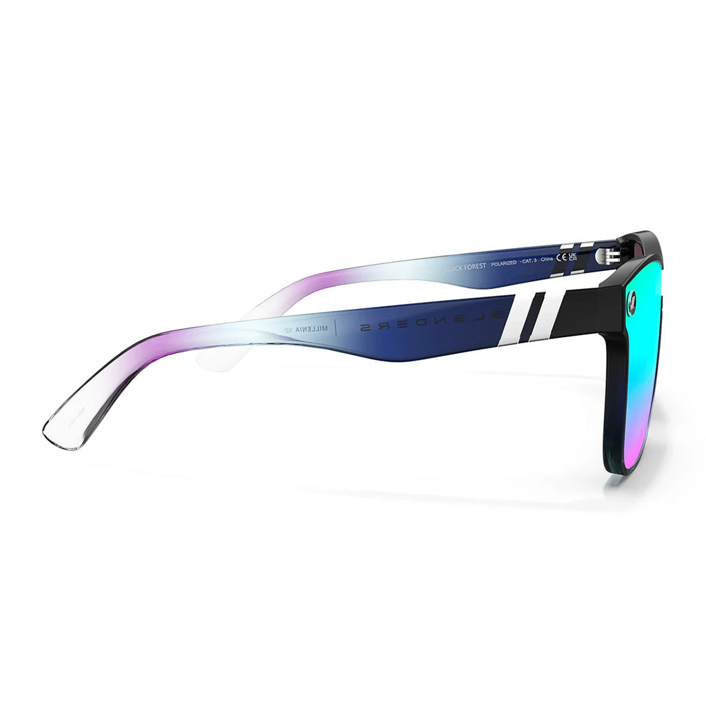 Blender Sunglasses - Millenia X2 - Black Forest