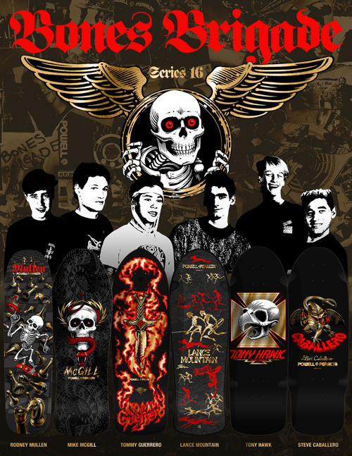 Bones Brigade Mike McGill Skull & Snake Skateboard Deck Reissue Series 16 - Limited