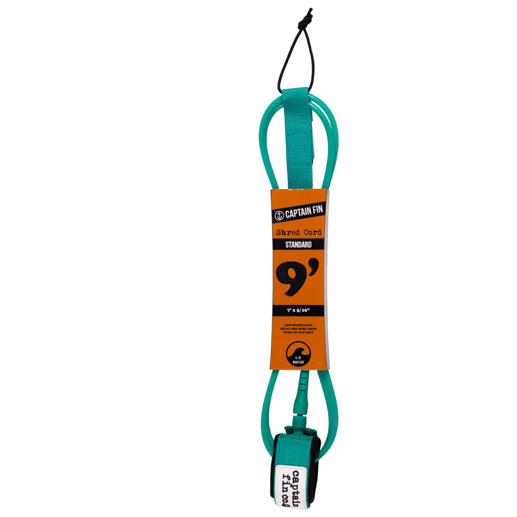 Captain Fin - Shred Cord Standard - Teal – Seaside Surf Shop