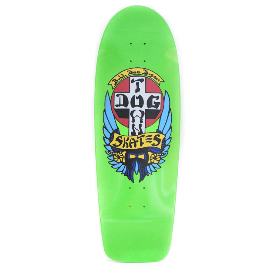 Dogtown Bull Dog OG 70s Classic Deck - 10" - Lime Green