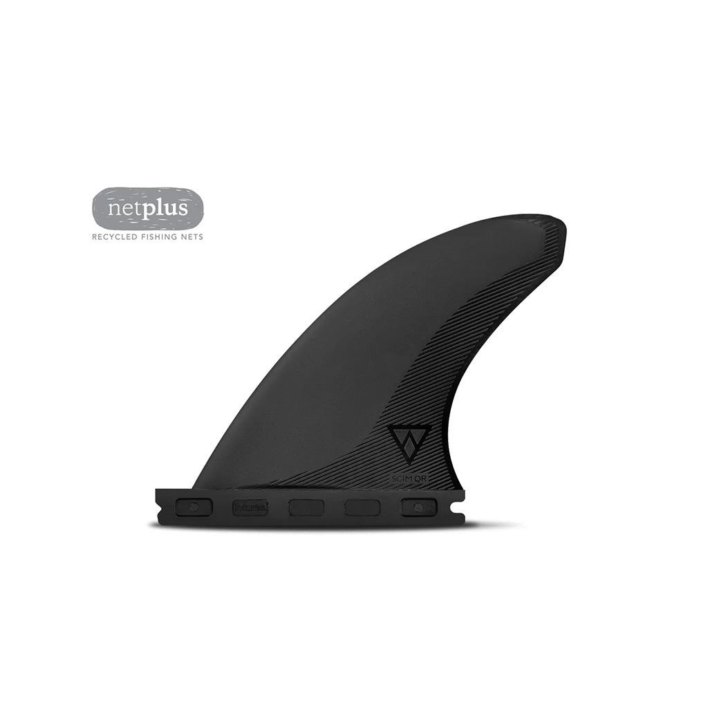 Futures Fins - Vector 3/2 Scimitar Quad Rears - Carbon